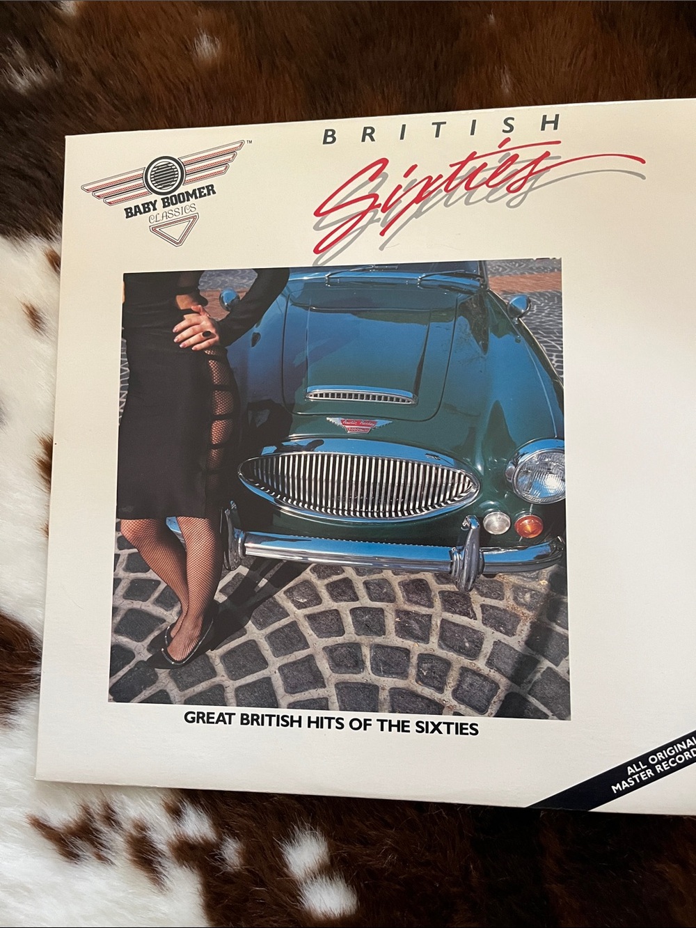 British Sixties Vinyl Record - Teal Green Cover